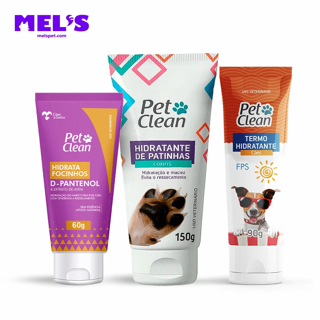 Kit Cuidados para Cachorro - Pet Clean - MEL'S