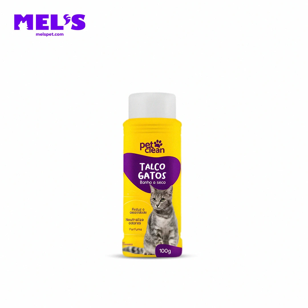 Kit Banho e Limpeza a Seco para Gatos - Pet Clean